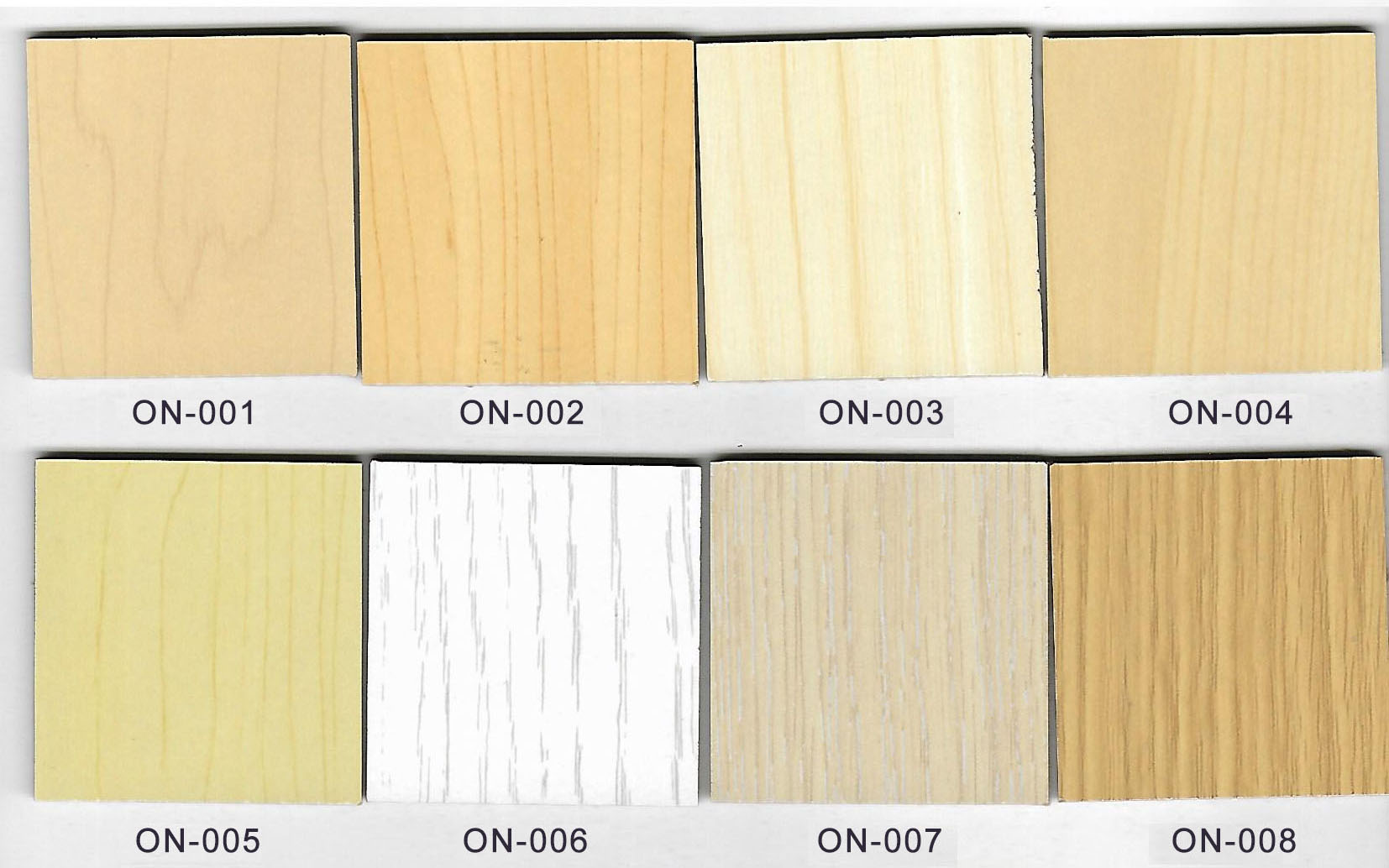 三聚氰胺飾面色卡-2020年度